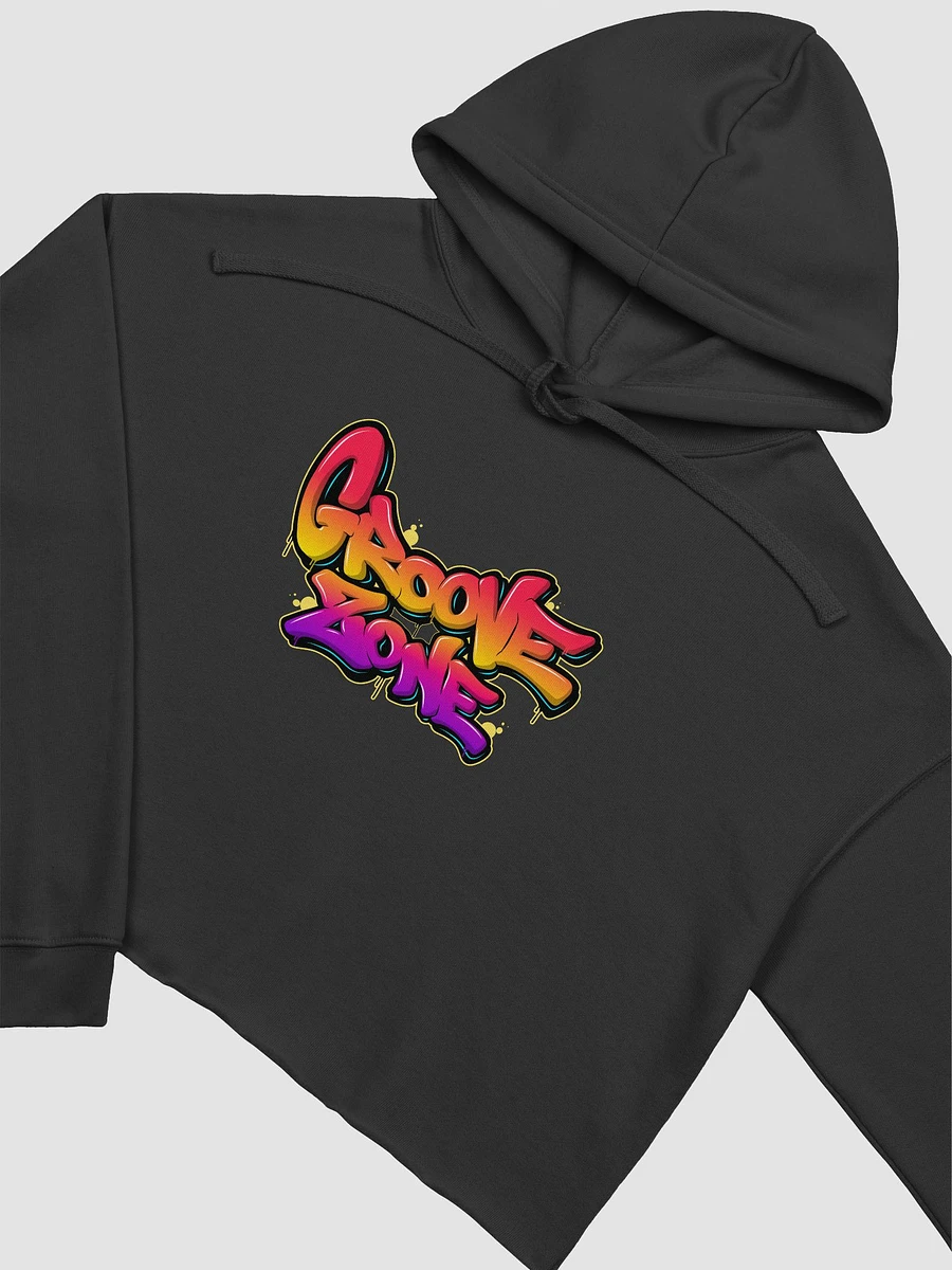[GrooveZone] Fleece cropped Hoodie product image (5)
