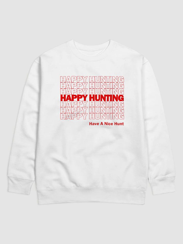 Hunter of Monsters: Happy Hunting Grocery Sweatshirt product image (1)