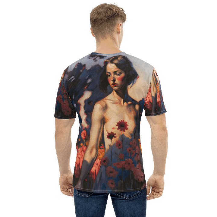 Naked woman erotic art Print All-Over Print Tee product image (1)