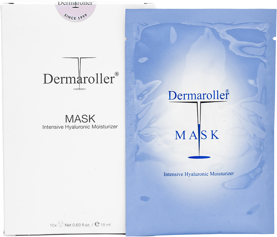 Dermaroller 玻尿酸補水保濕修護急救面膜 （10片*1盒） product image (1)