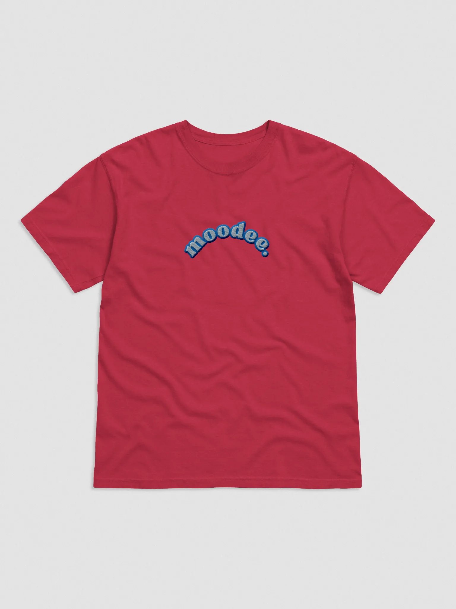 Curved moodee. Tee product image (1)