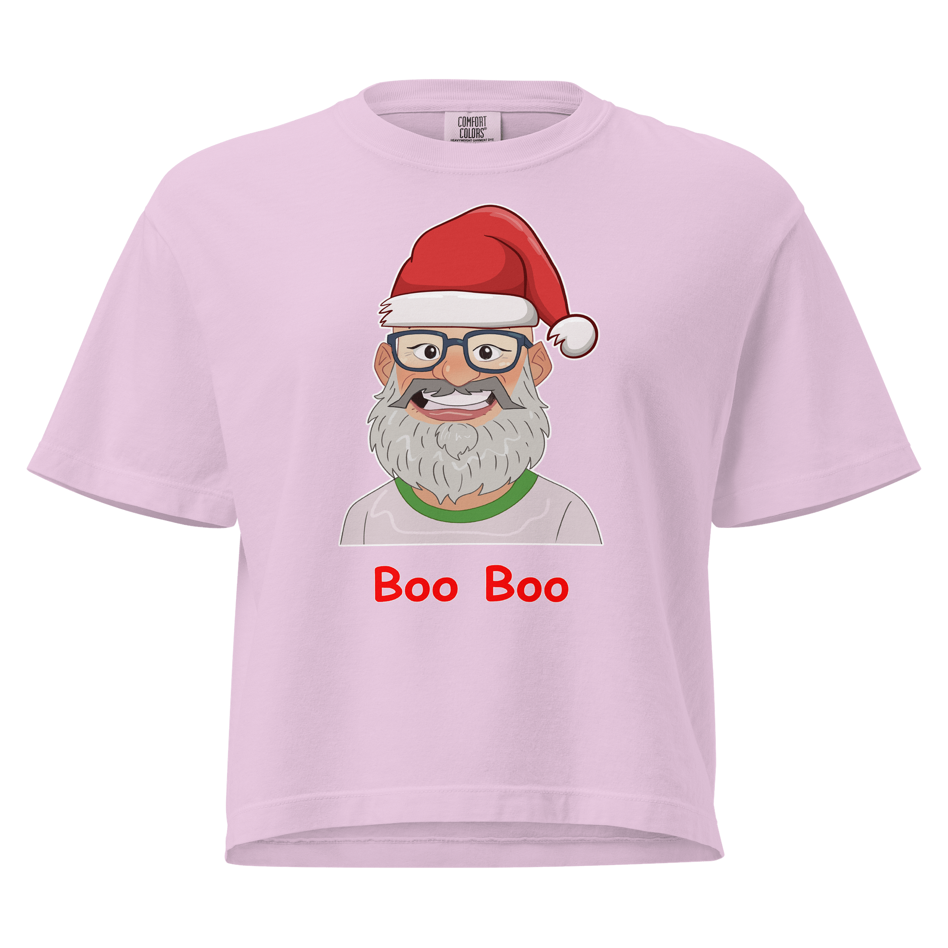 Women's Santa Boo Boo Boxy Tee product image (9)