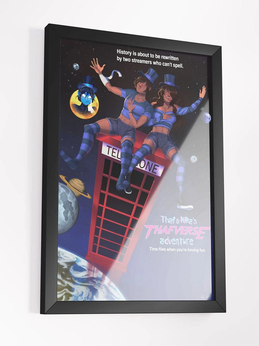 Thaf & Nina's Thafverse Adventure - Limited Edition Framed Poster product image (3)