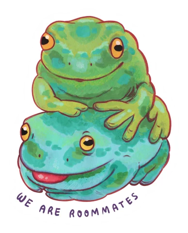 sticker : roommates product image (1)