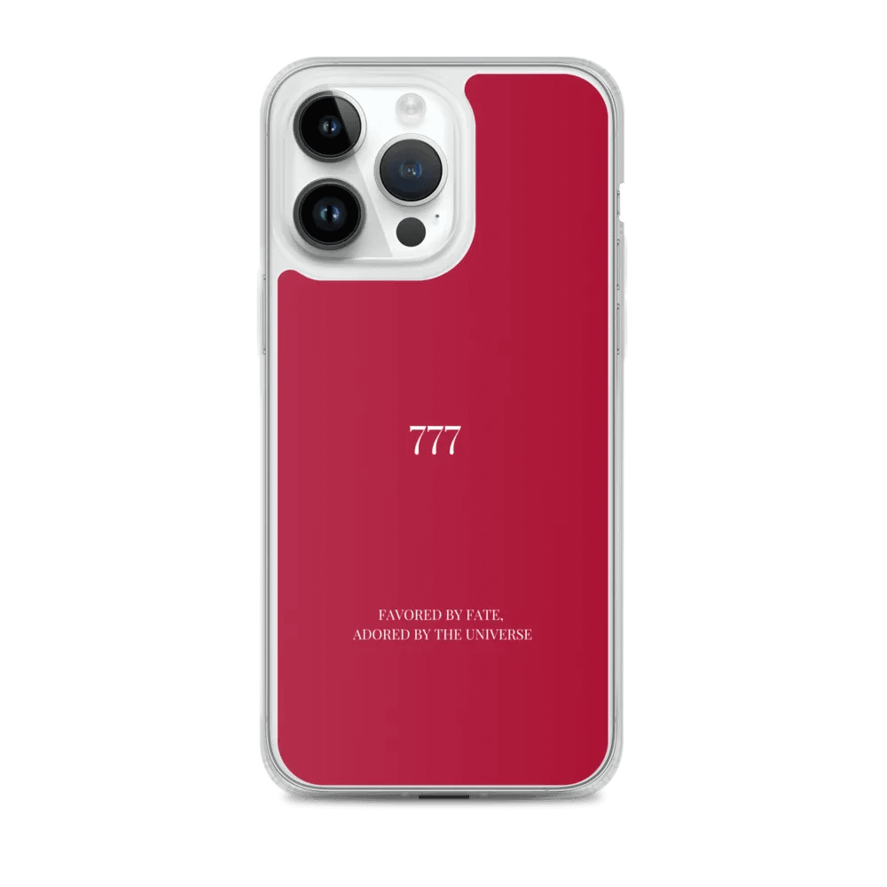 777 Favored by Fate, Adored by the Universe Phone Case product image (1)