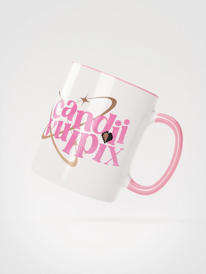 CandiiVulpix Logo Mug (Pink) product image (2)