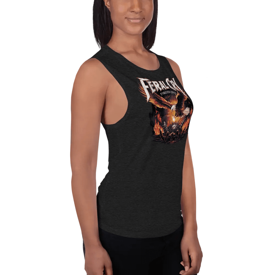 Feral Cry Forever Free Eagle Women's Tank product image (4)
