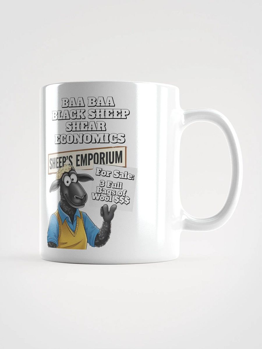 Baa Baa Black Sheep - The Entrepreneur - Funny White Coffee Mug product image (6)