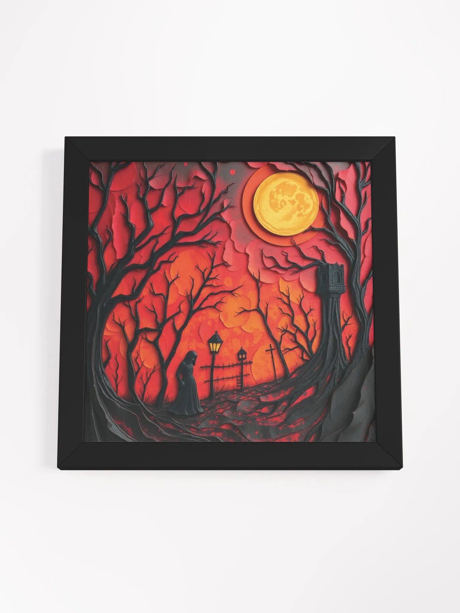 Lone Walk Framed Print product image (4)
