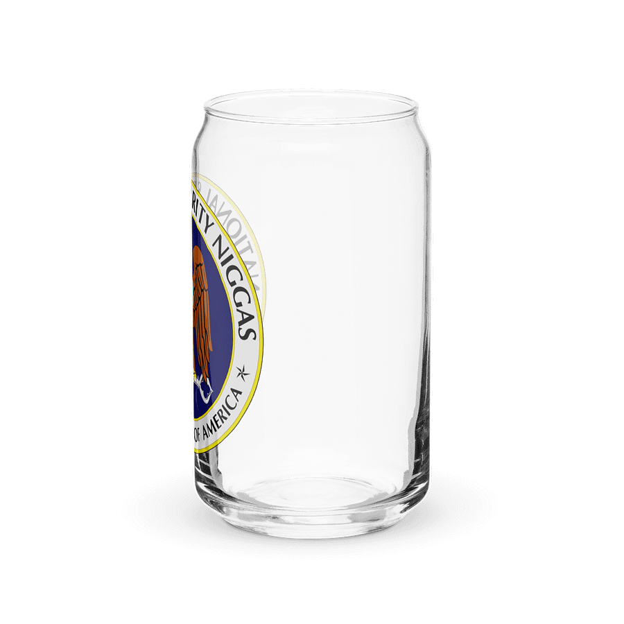 Niggas "NSA" Parody Glass Can product image (2)