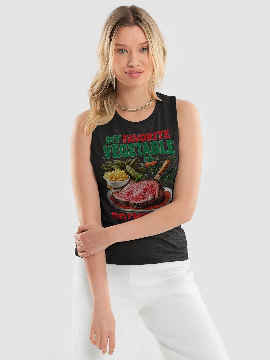 Prime Rib Humor Flowy Muscle Tank product image (11)