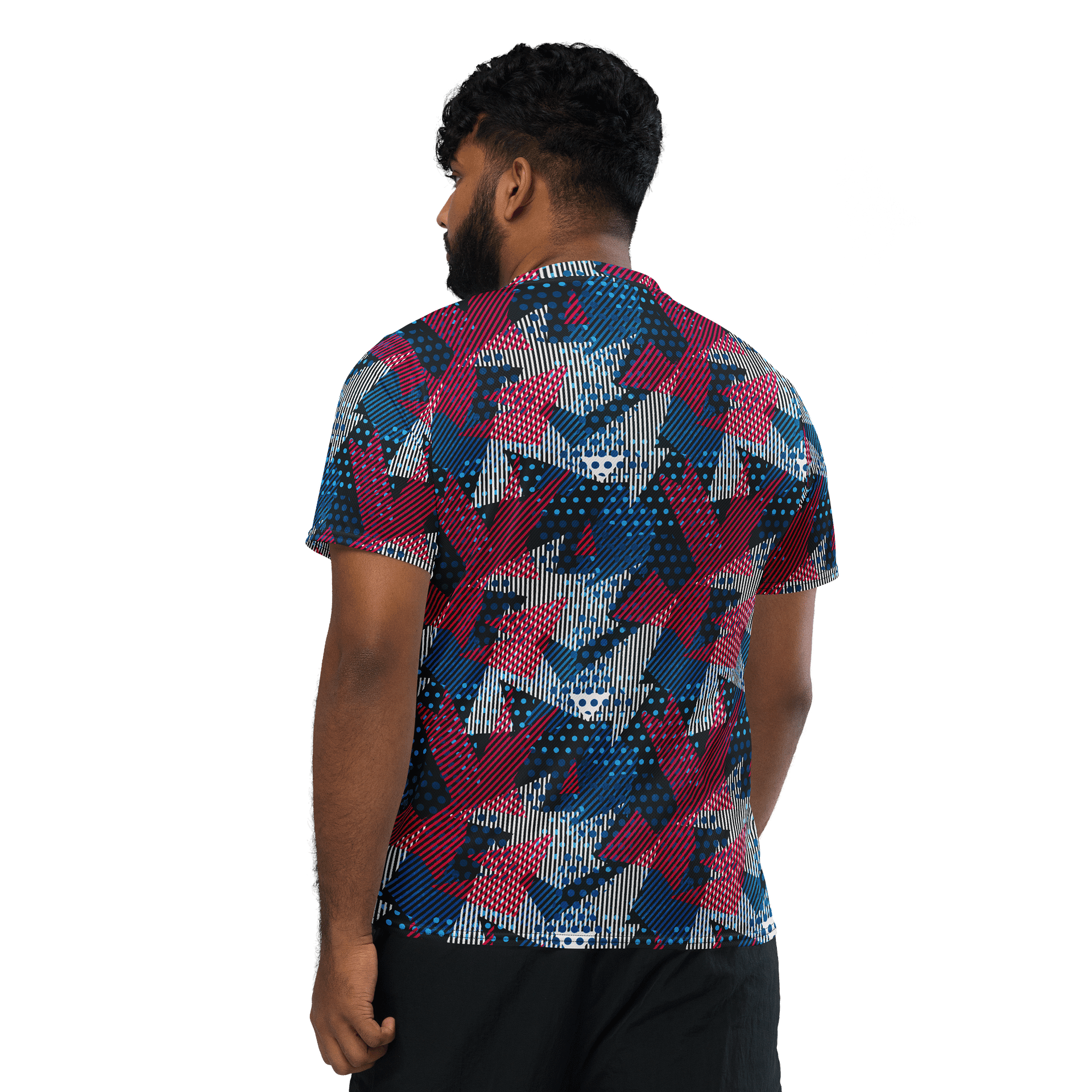 Devils Shapes | Recycled Unisex Sports Jersey product image (7)