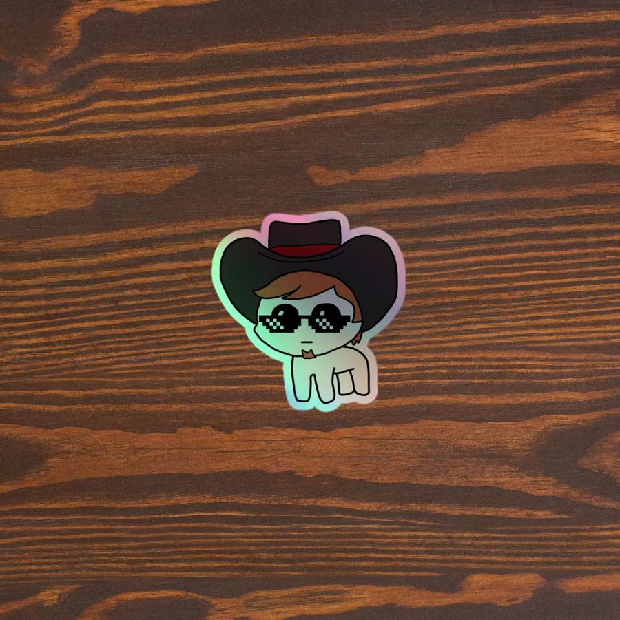 aid00t Yippee Creature Emote Sticker Sheet (Holographic) product image (5)
