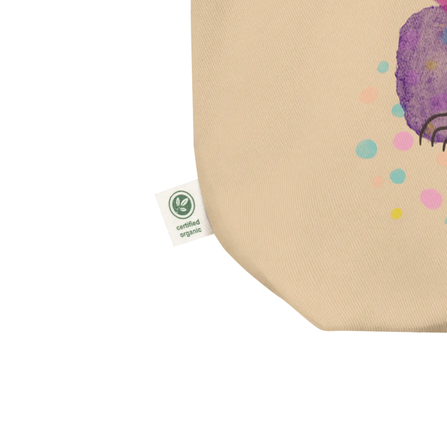 eco Tote bag depicting 'Your art inspires us all'  Perfect gift for mom, wife, friend, colleague who loves art. Perfect way for them to showcase their talent. product image (12)