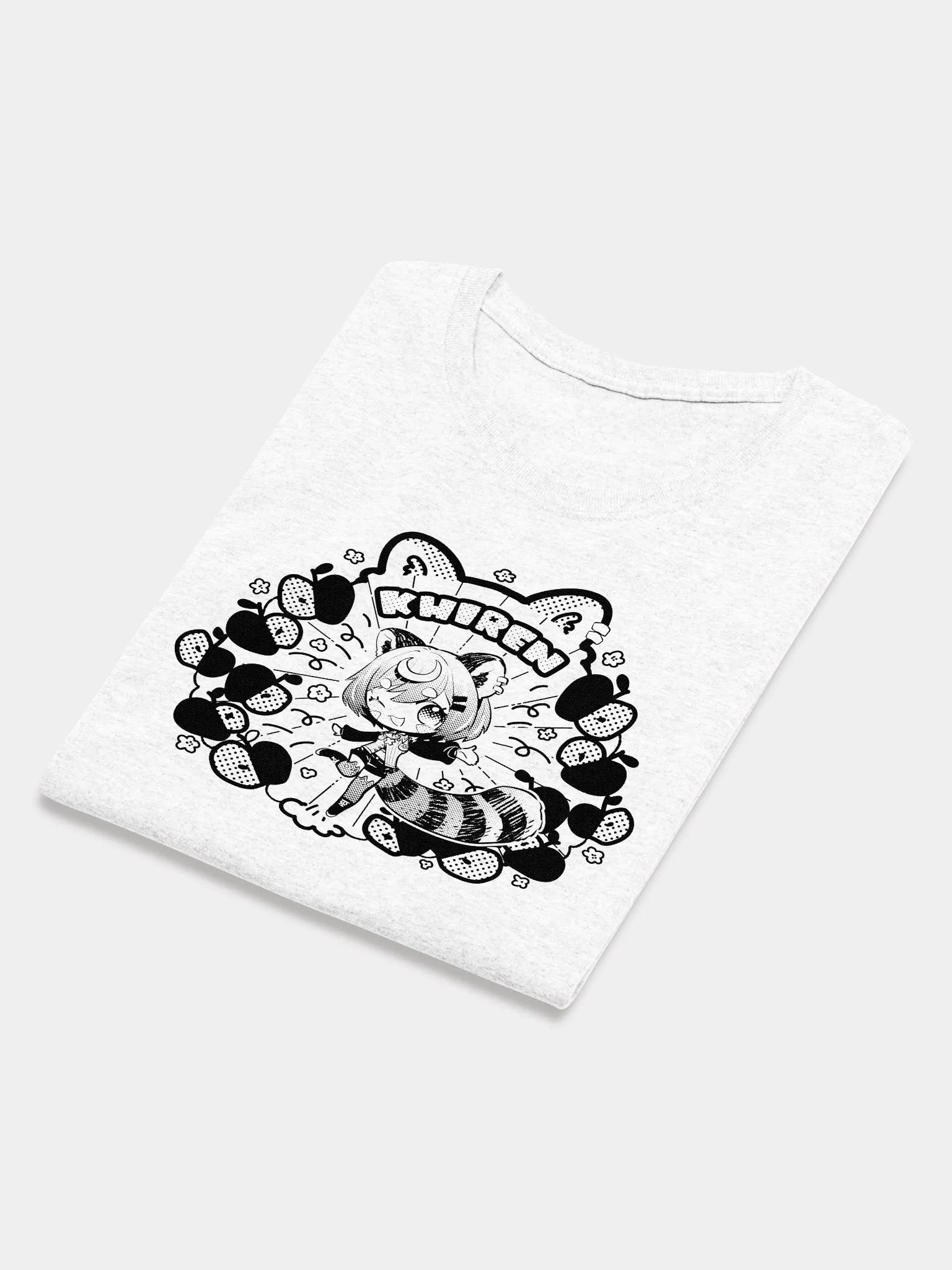 Khiren - Apple Bonanza Black/White - Women's T-Shirt product image (3)