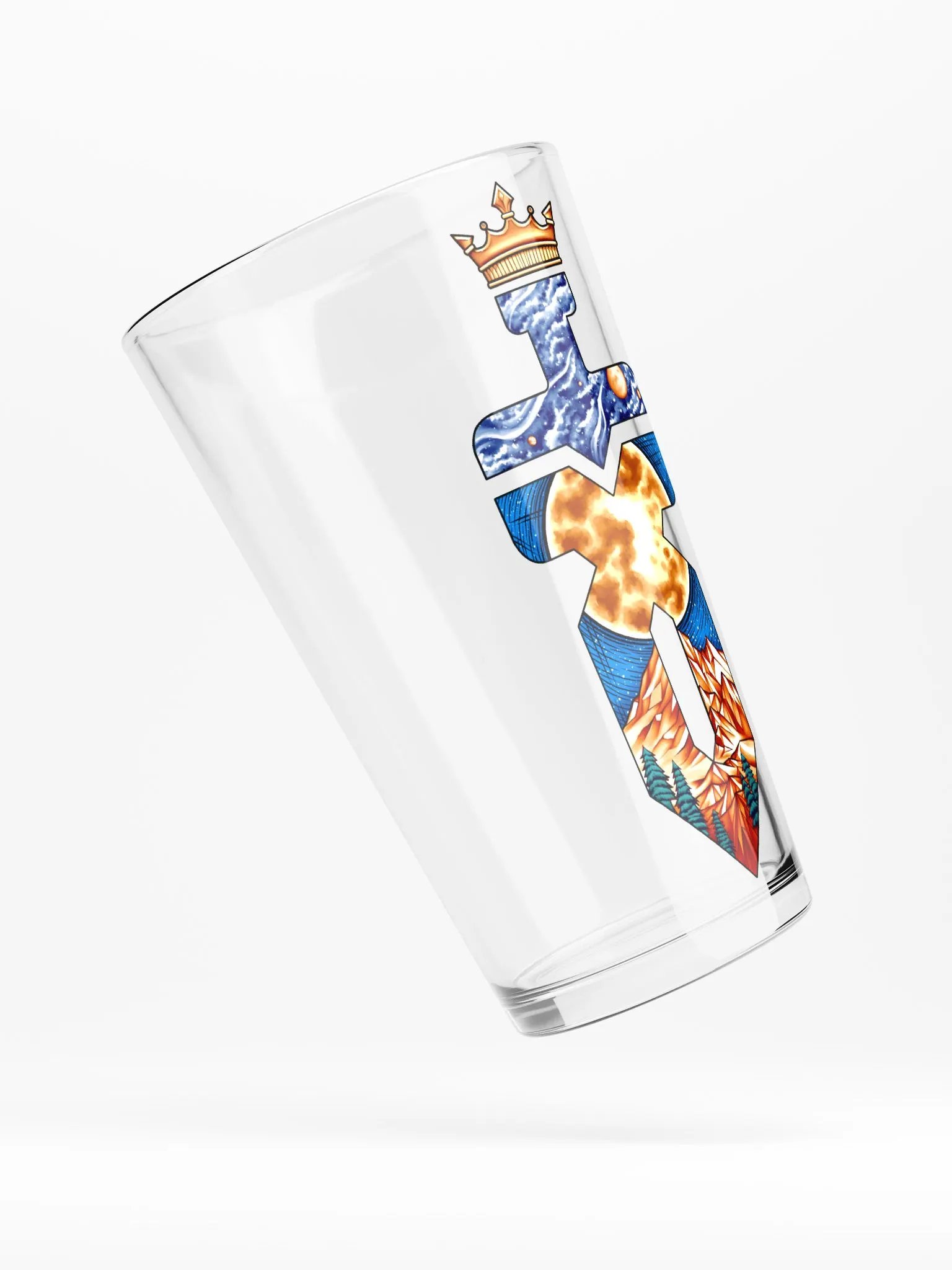 Shaker Pint Glass (Color Logo) product image (4)