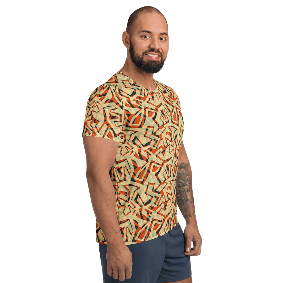 Orange Grunge | Men´s Athletic T-Shirt product image (5)
