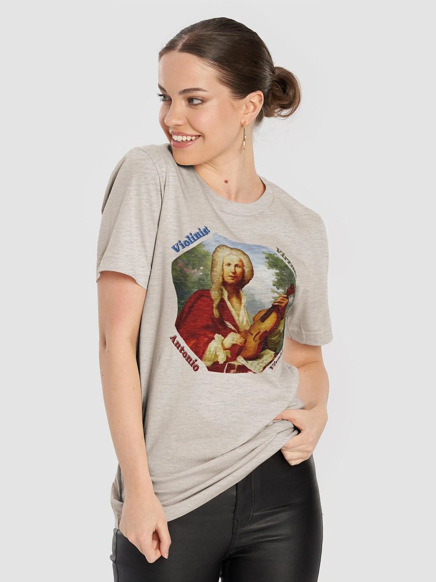 Antonio Vivaldi - Violinist Virtuoso | T-Shirt product image (8)