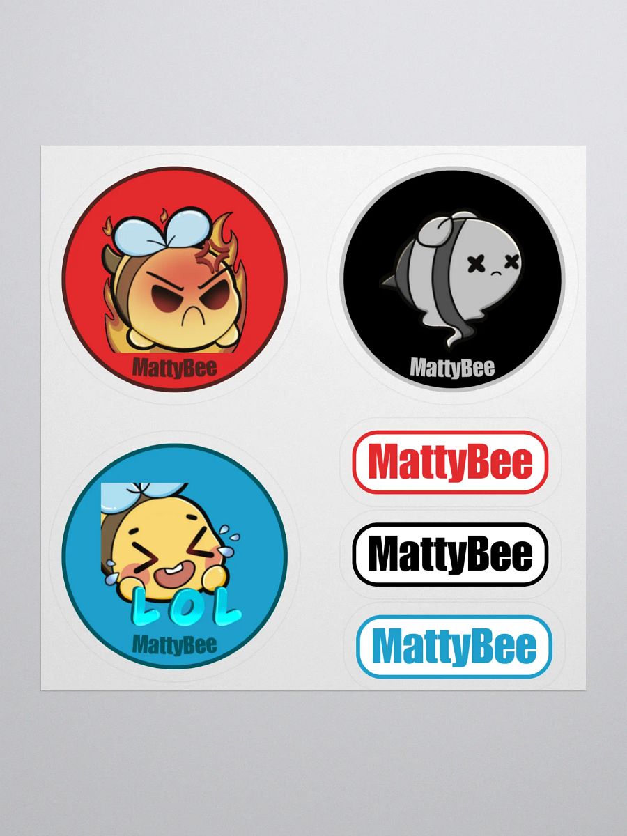 Emote Sticker Sheet #2 product image (1)