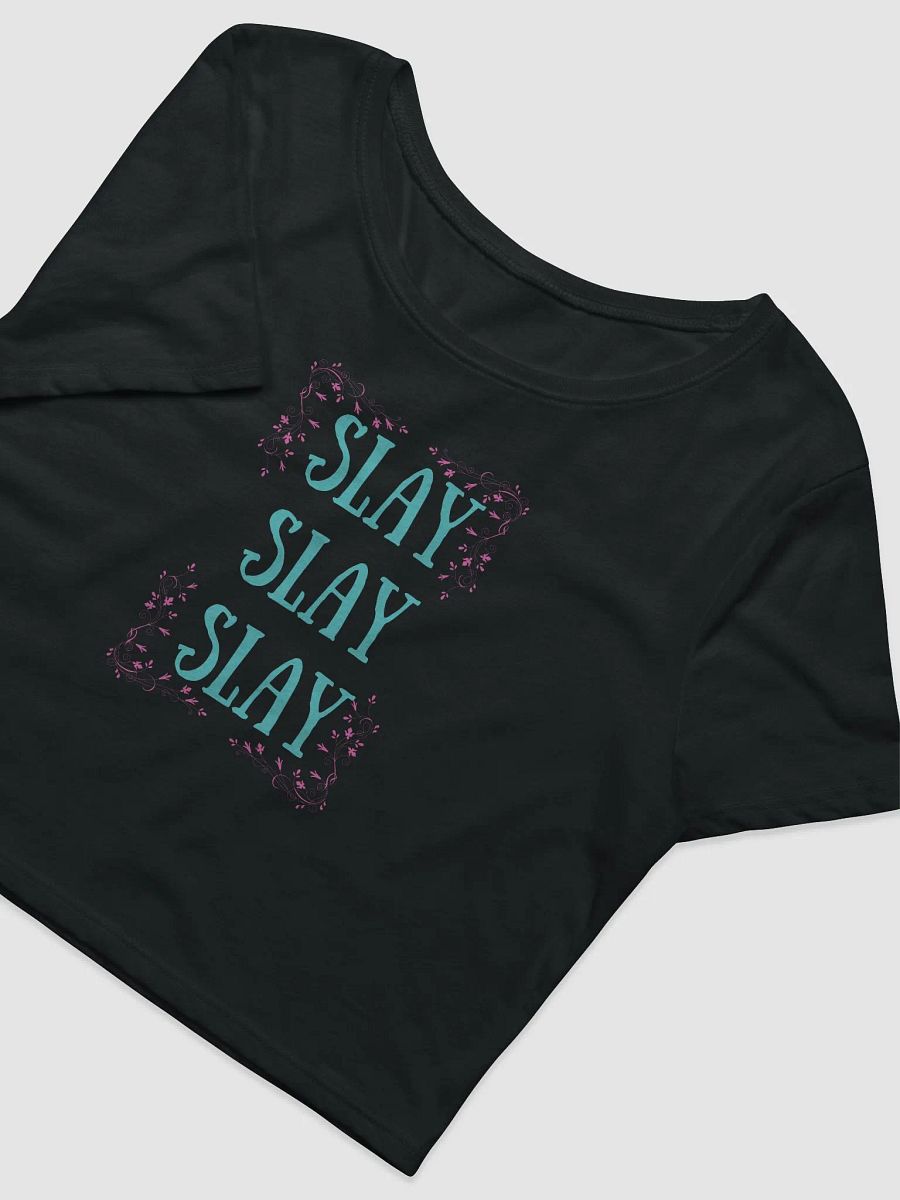 Slay All Day Crop Tee product image (7)