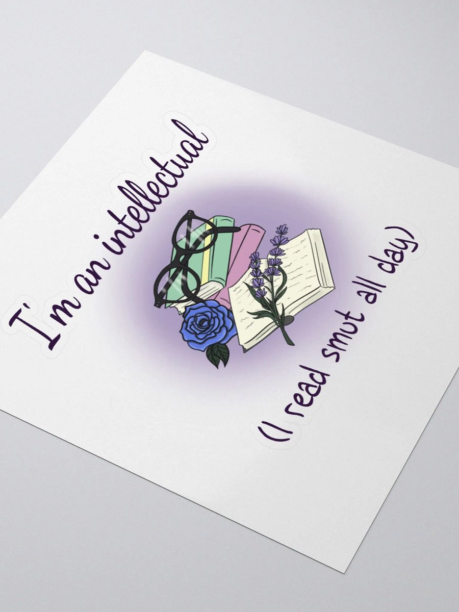 Intellectual sticker product image (8)