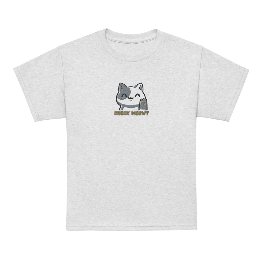 Meowtastic Youth Sports Tee product image (7)