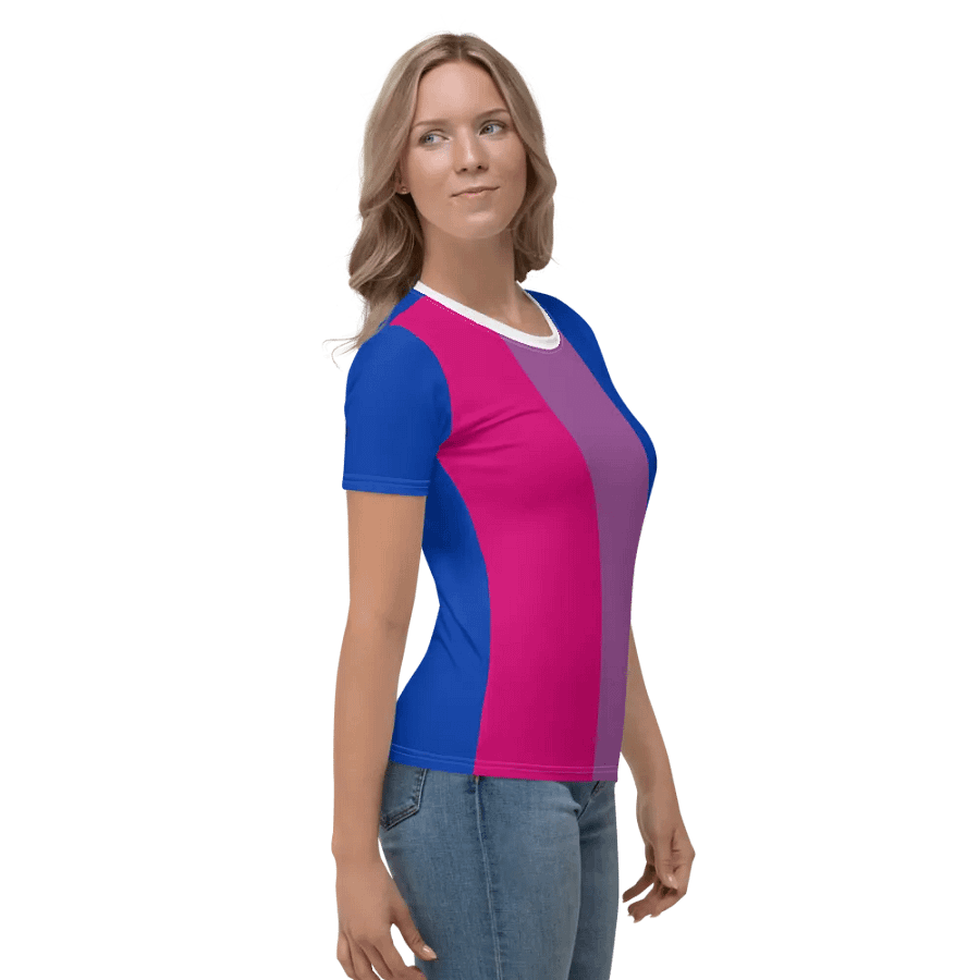 Bisexual Pride Flag - All-Over T-Shirt product image (6)