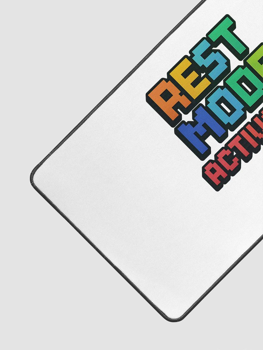 Pixelated Rest Mode Desk Mat product image (3)