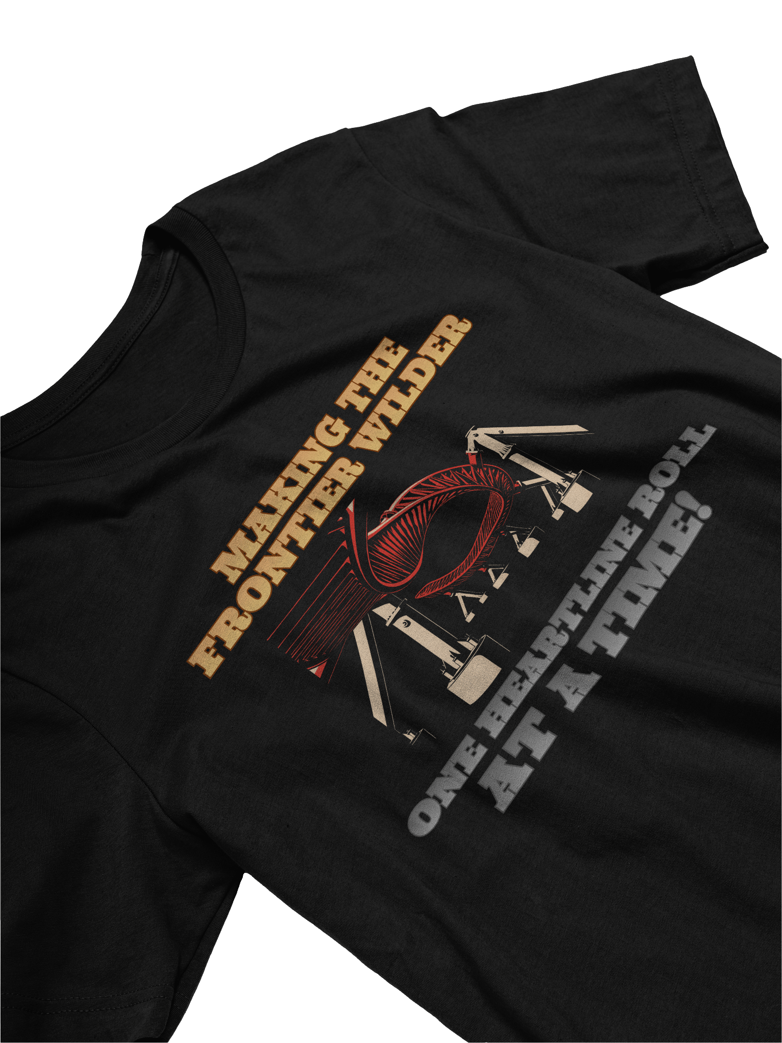 Making The Frontier Wilder - Heartline Roll Tee (Only 8 Available Now) product image (3)