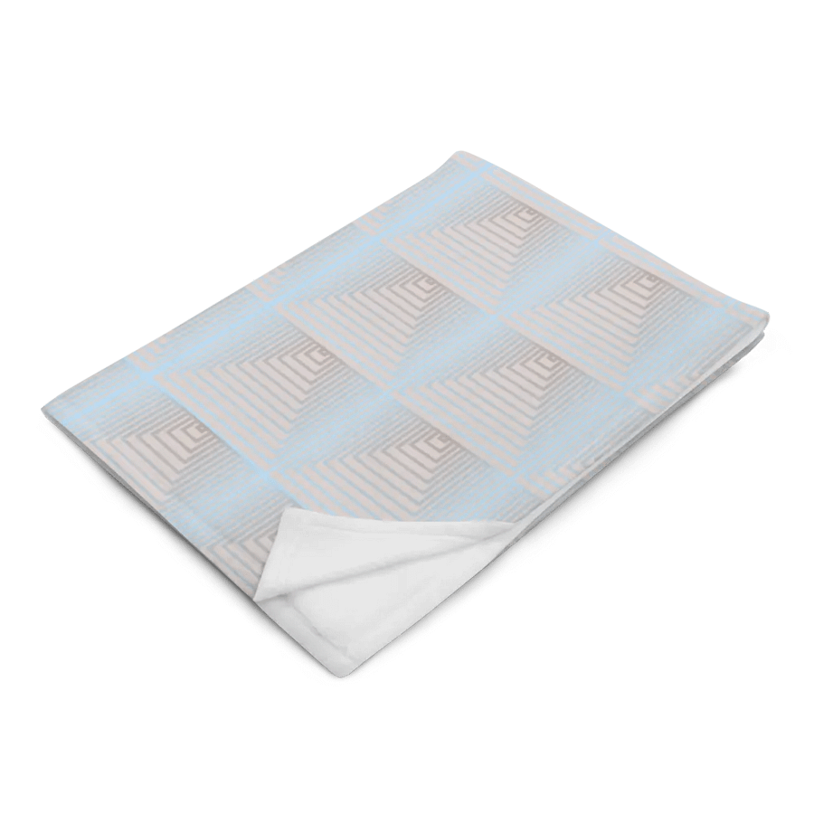 Modern Geometric Harmony Throw Description: product image (3)