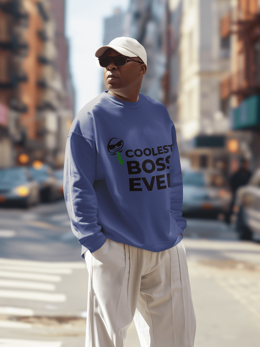 Coolest Boss Ever | Cotton Heritage Unisex Premium Sweatshirt | Ultimate Comfort & Boss-Level Style product image (9)
