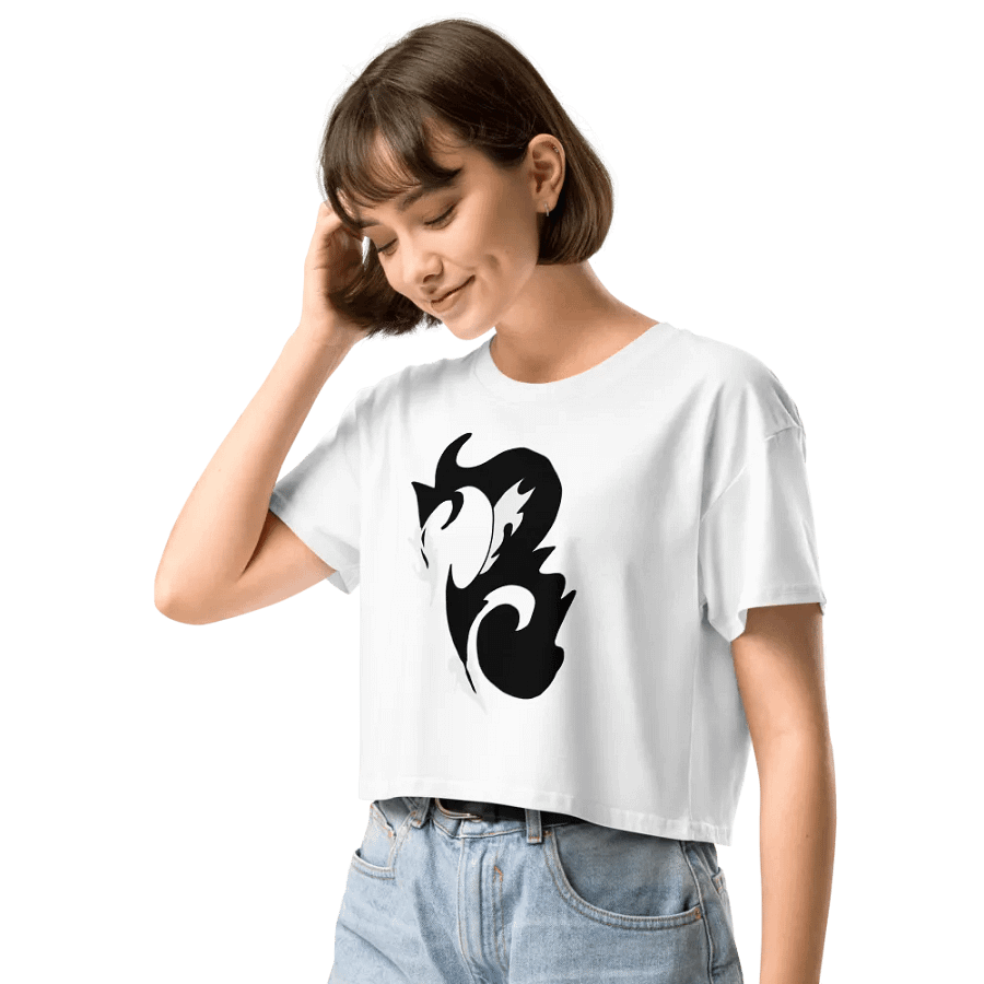 W Water Splash crop top product image (11)