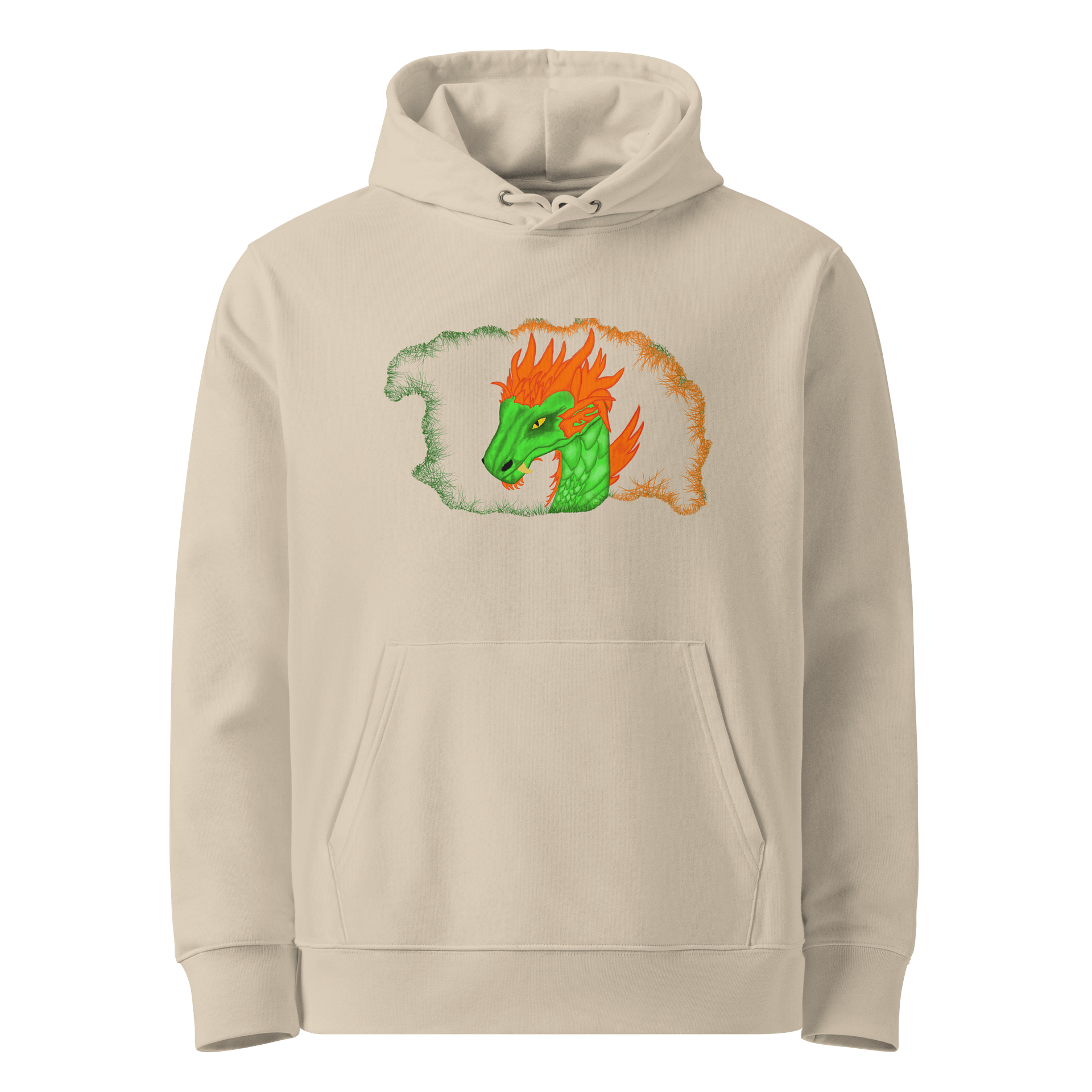 Fierce Dragon Organic Hoodie product image (1)