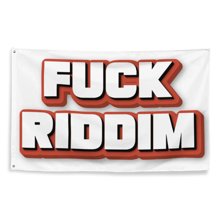 F*CK RIDDIM Flag product image (2)