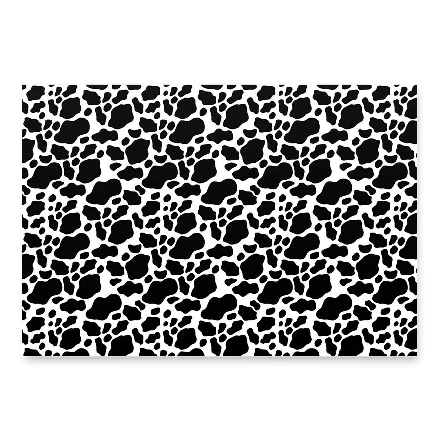 Black and White Cowhide Wrapping Paper product image (3)
