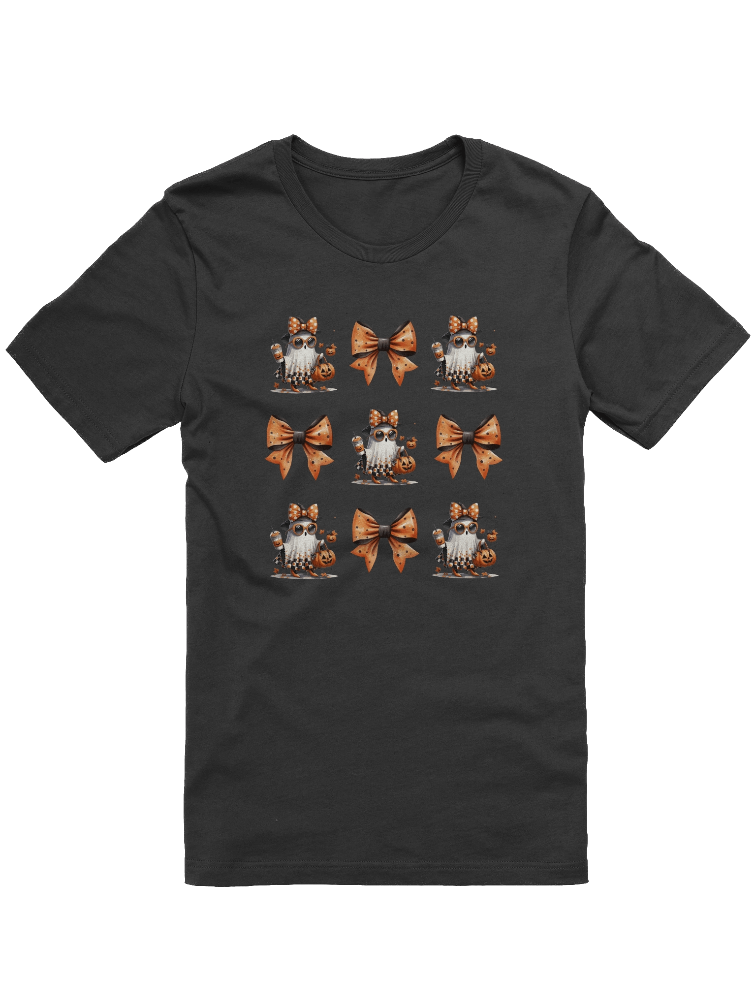 Halloween Cute Fashion Ghosts and Knots Tshirt | Halloween Tshirt | Cute Ghost Shirt | Spooky Season Tee | Ghost Graphic Tee | Halloween Graphic Tee product image (3)
