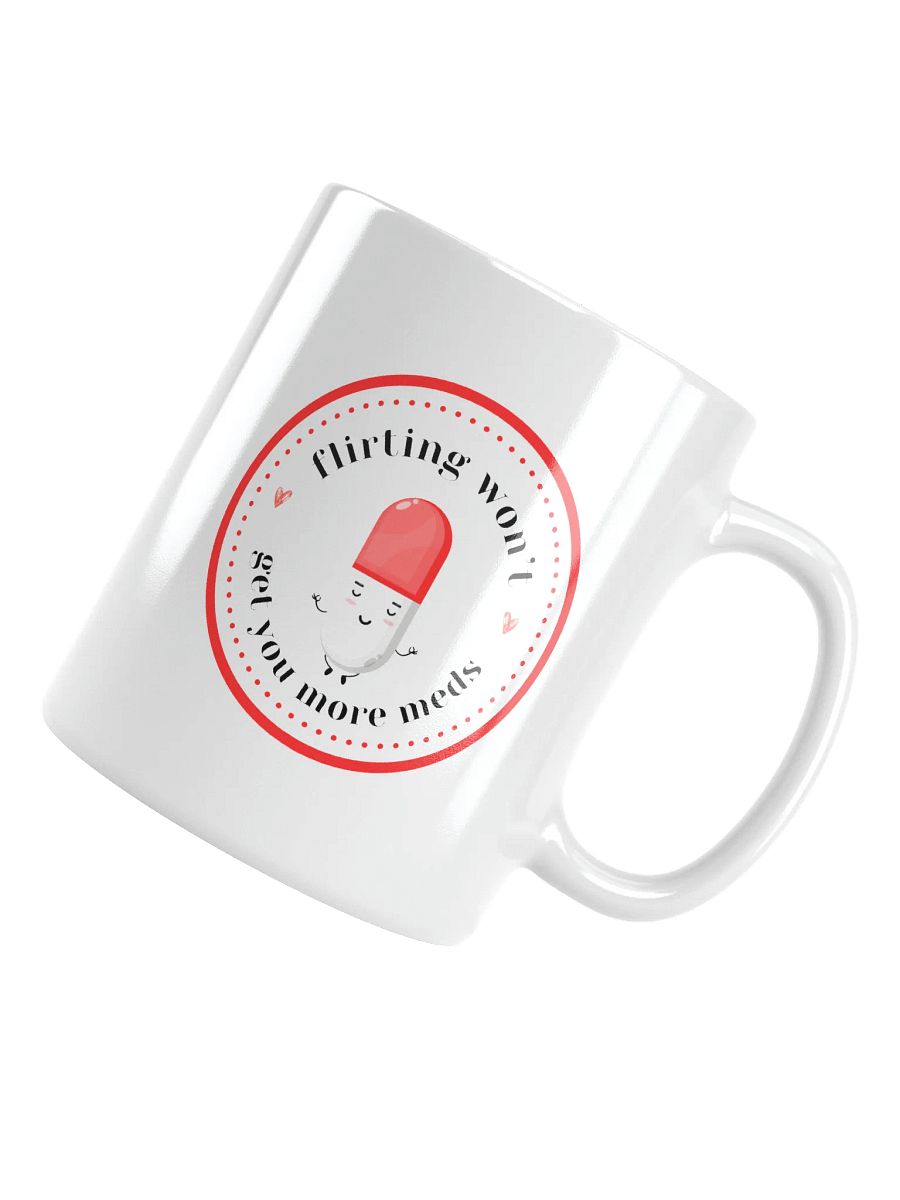 "Flirting" Peaceful Pill Mug product image (10)