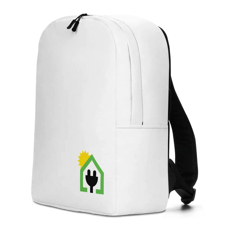 Plug It In Solar High-Quality Minimalist Backpack product image (2)