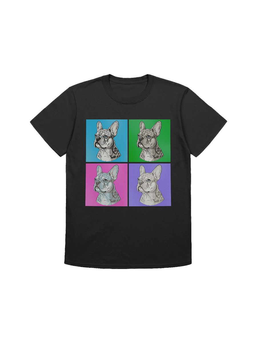 French Bulldog Pop Art T-Shirt product image (1)