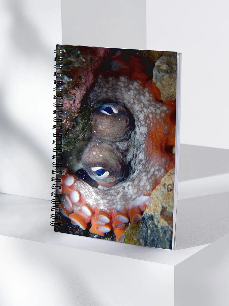 "Octopus" Darkness Unleashed Spiral Notebook product image (4)