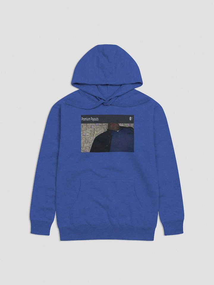 me when i get 1 robux of premium payout: Hoodie product image (1)