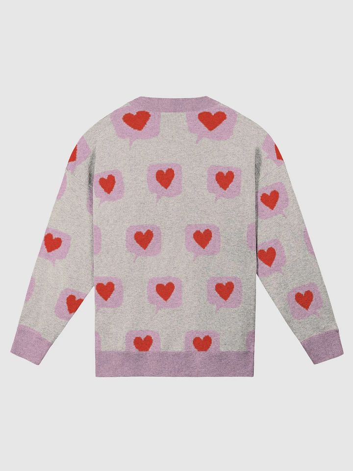 Knitted Heart Sweater product image (10)