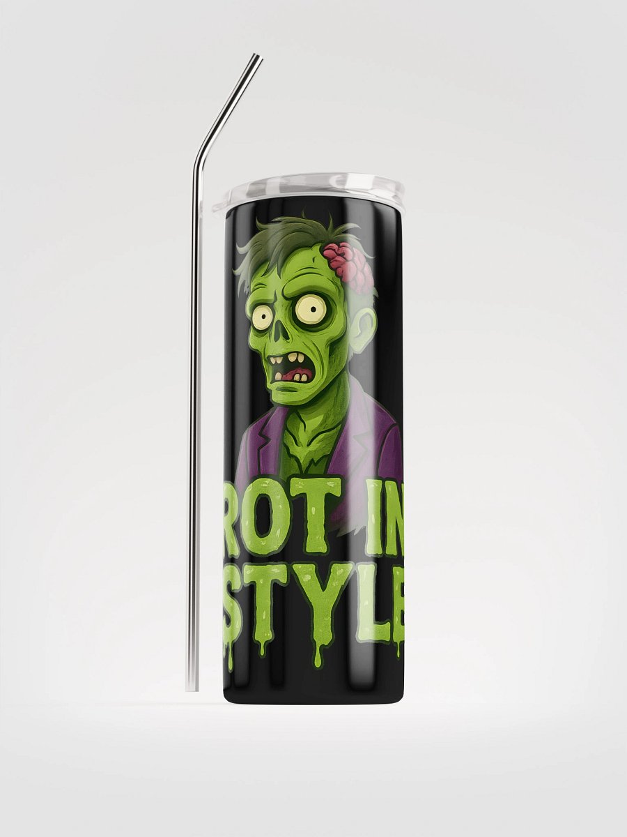 Ghoulishly Stylish Stainless Steel Tumbler product image (1)