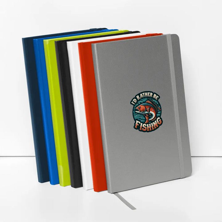 I'd Rather Be Fishing Hardcover Journal product image (2)