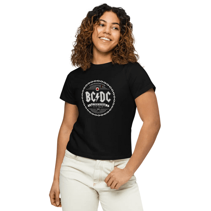 25th Anniversary Women's High Waist Tee product image (1)