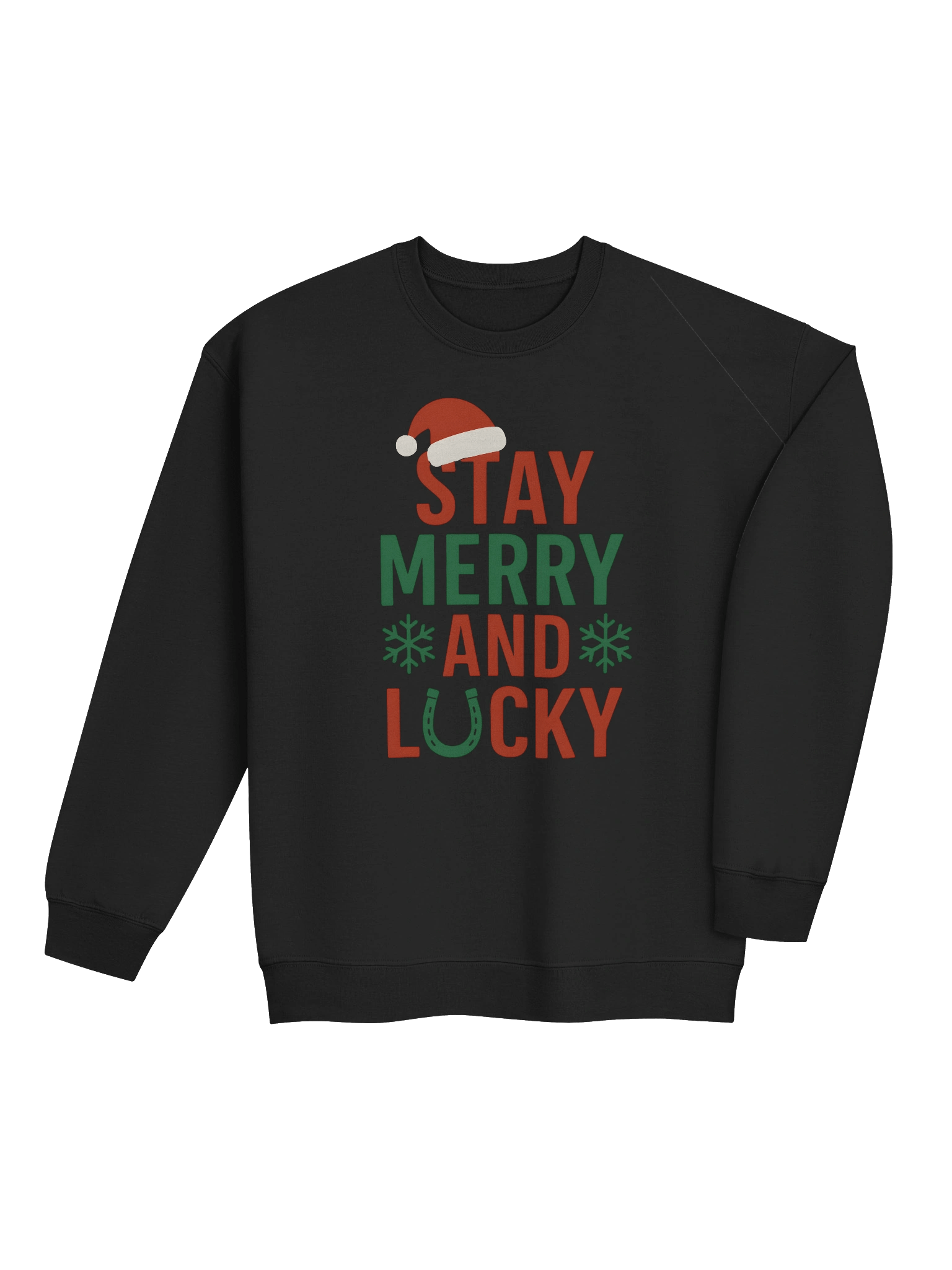 The Stay Merry and Lucky Sweatshirt (wholesale) product image (4)