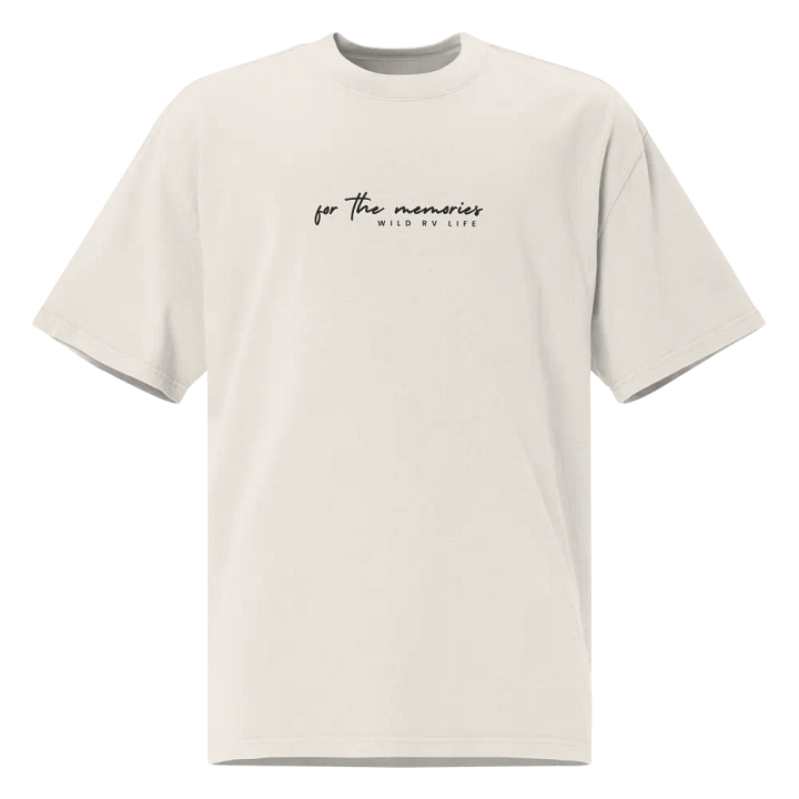 Premium "For The Memories" Oversized T-Shirt product image (1)