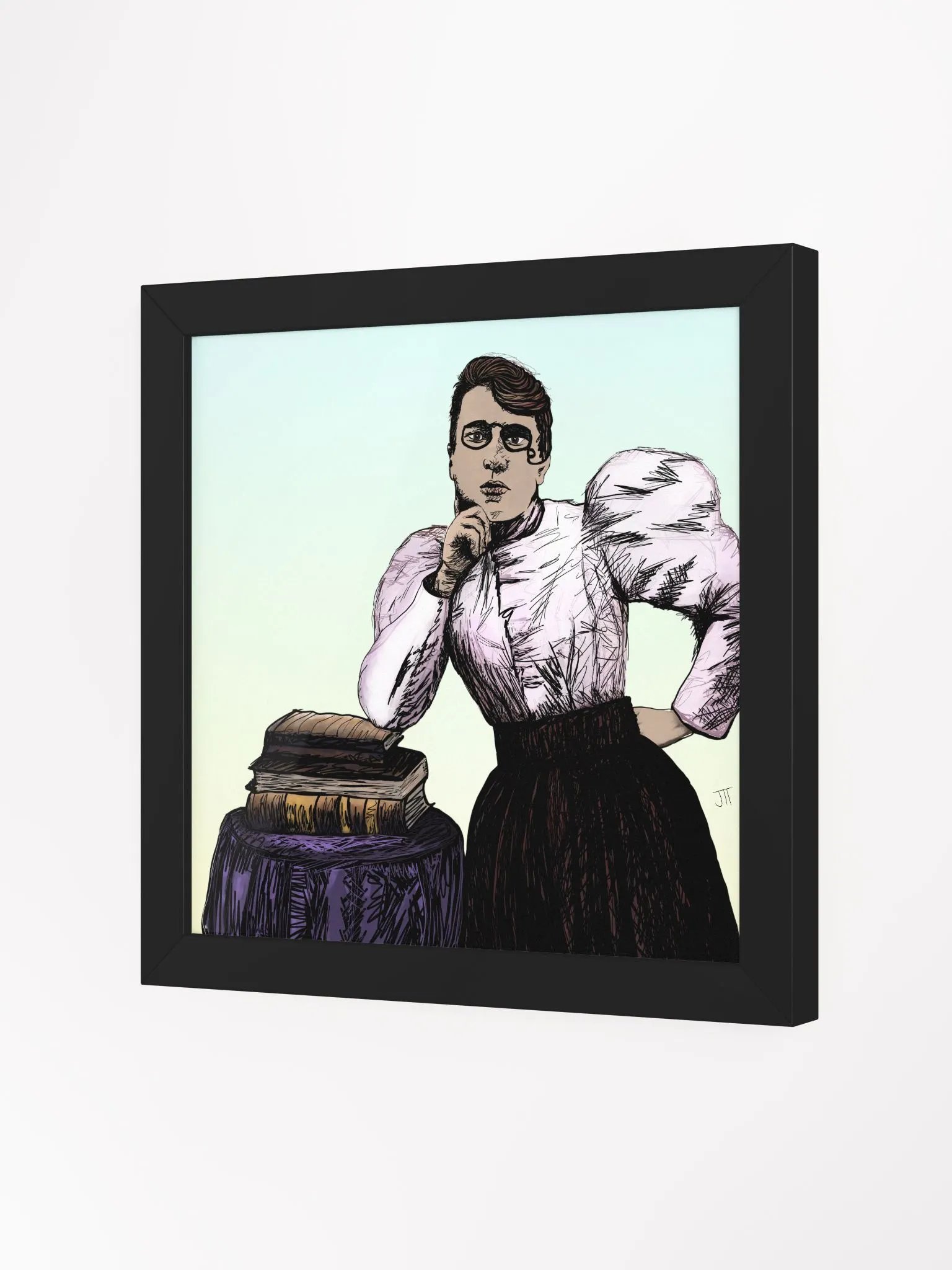 Framed Emma Goldman Print - Color product image (2)