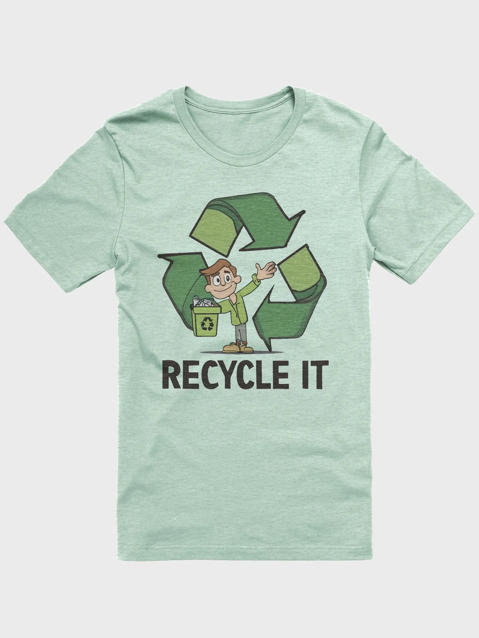 Recycle it man Supersoft T-Shirt product image (1)