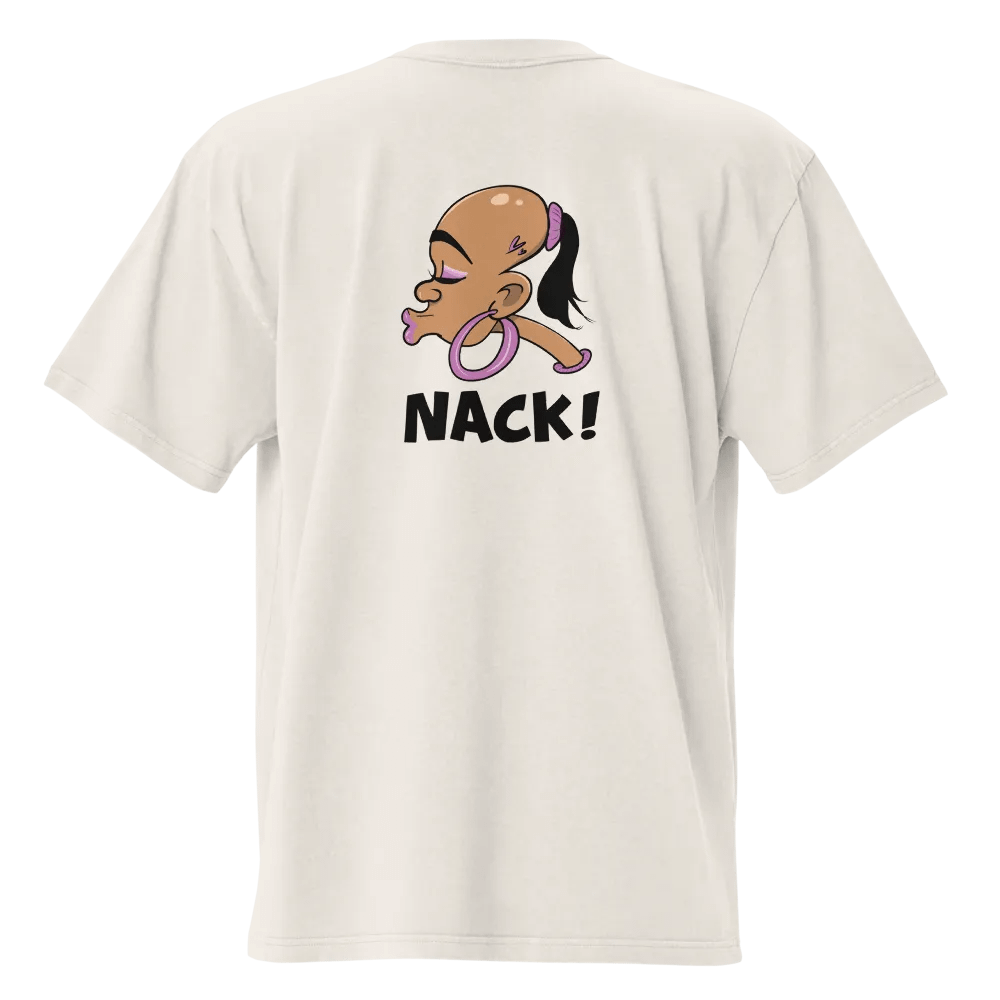NACK! Exaggerated Head Cartoon T-Shirt product image (2)